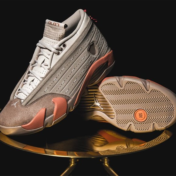 Clot Air Jordan XIV Low x CLOT “Terracotta” - Picture 8 of 8